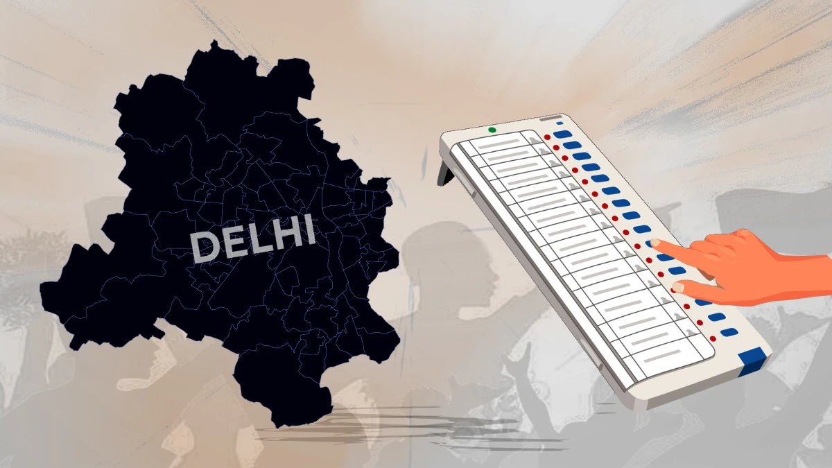 Delhi Assembly Election 2025 LIVE 19.95% Voter Turnout at 11 a.m.